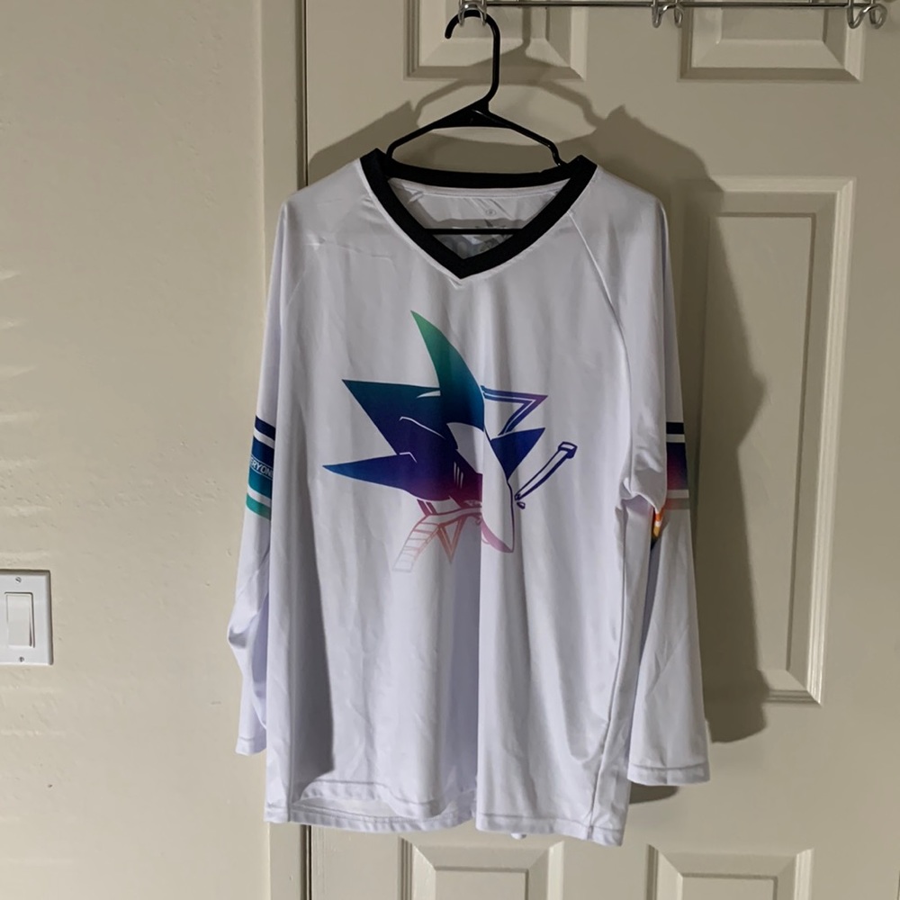San Jose sharks long sleeve